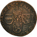 Spanish Netherlands, Philip IV, Liard, 1626, Maastricht, VF(20-25), Copper