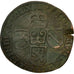 Moneta, Paesi Bassi Spagnoli, Philip IV, Liard, 1643, Tournai, MB, Rame, KM:61