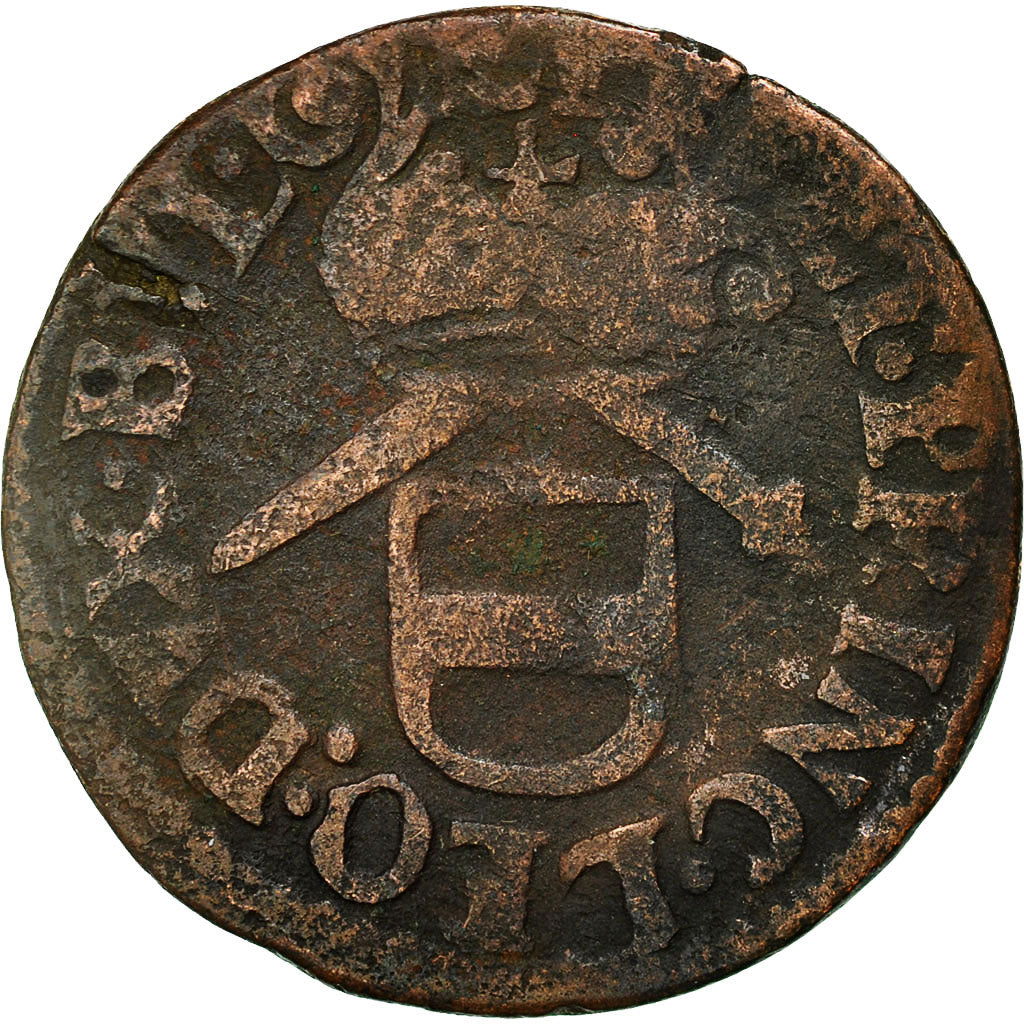 Moneta, LIEGE, Maximilian Henry, Liard, Undated, Hasselt, MB, Rame, KM:72