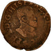 Coin, Spanish Netherlands, Philip II, Double Courte, Undated, Anvers, VF(20-25)