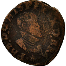 Coin, Spanish Netherlands, Philip II, Double Courte, Undated, Maastricht