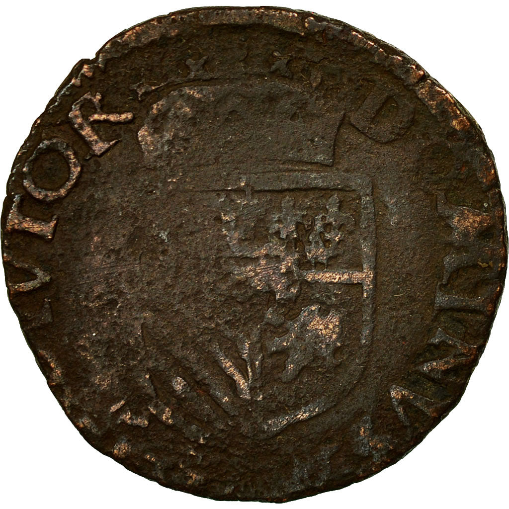 Spanische Niederlande, Philip II, Gigot, 1589, Maastricht, SGE+, Kupfer