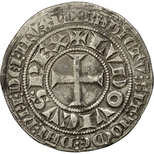 France, Louis IX, Gros Tournois, EF(40-45), Silver, Duplessy:190A
