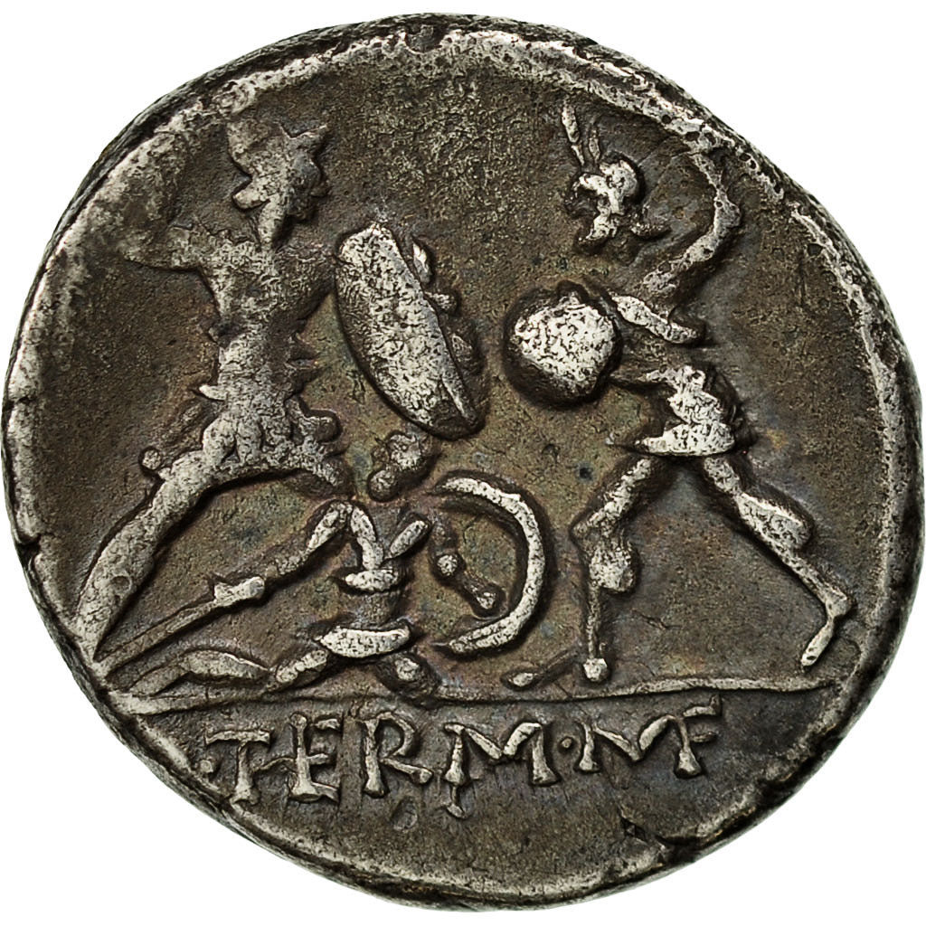 Coin, Minucia, Denarius, Rome, EF(40-45), Silver, Crawford:319/1