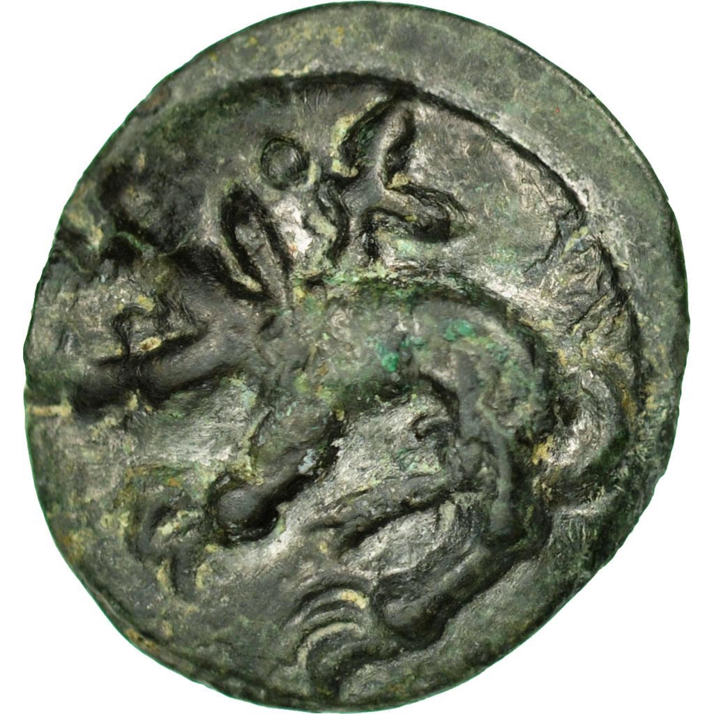 Coin, Carnutes, Potin, AU(55-58), Potin, Delestrée:2612