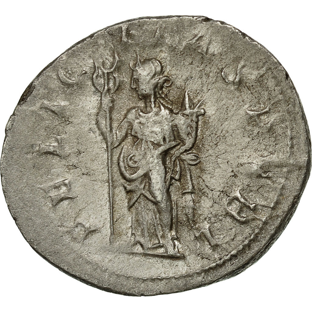 Moneta, Volusian, Antoninianus, Antioch, BB, Argento, RIC:217