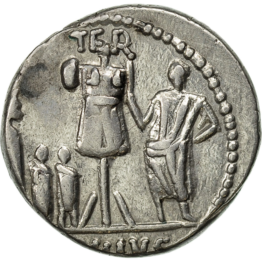 Coin, Aemilia, Denarius, Rome, EF(40-45), Silver, Crawford:415/1