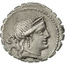Coin, Naevia, Denarius Serratus, Rome, AU(50-53), Silver, Crawford:382/1b