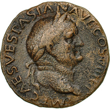 Vespasian, As, Lyons, EF(40-45), Bronze, RIC:1237