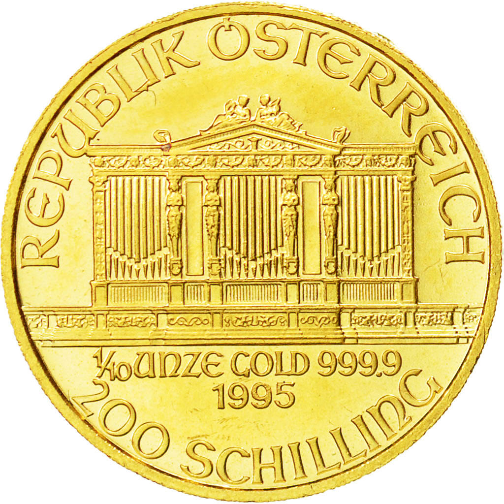 Coin, Austria, 200 Schilling, 1995, MS(65-70), Gold, KM:3004