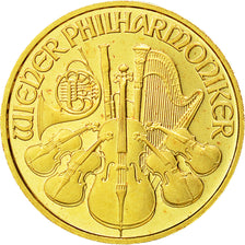 Austria, 200 Schilling, 1996, Vienna Philharmonic, MS(65-70), Gold, KM:3004