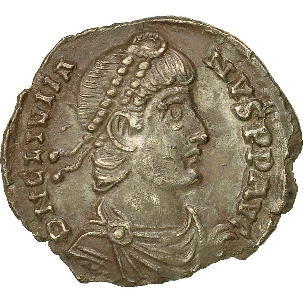 Coin, Julian II, Siliqua, Lyons, AU(50-53), Silver, RIC:manque