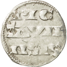 France, Poitou, Richard Cœur de Lion, Denarius, EF(40-45), Silver, Boudeau:420