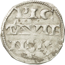 France, Poitou, Richard Cœur de Lion, Denarius, EF(40-45), Silver, Boudeau:420