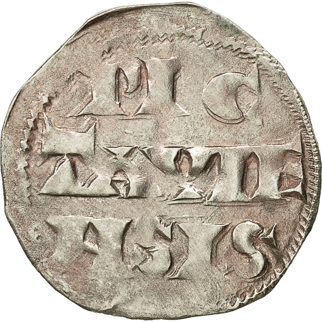 France, Poitou, Richard Cœur de Lion, Denarius, EF(40-45), Silver