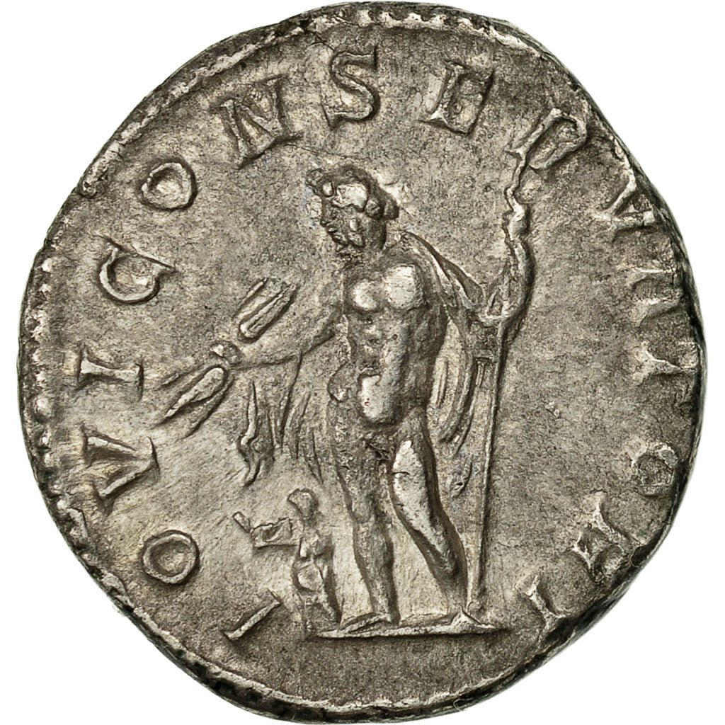 Coin, Macrinus, Denarius, Rome, AU(55-58), Silver, RIC:76