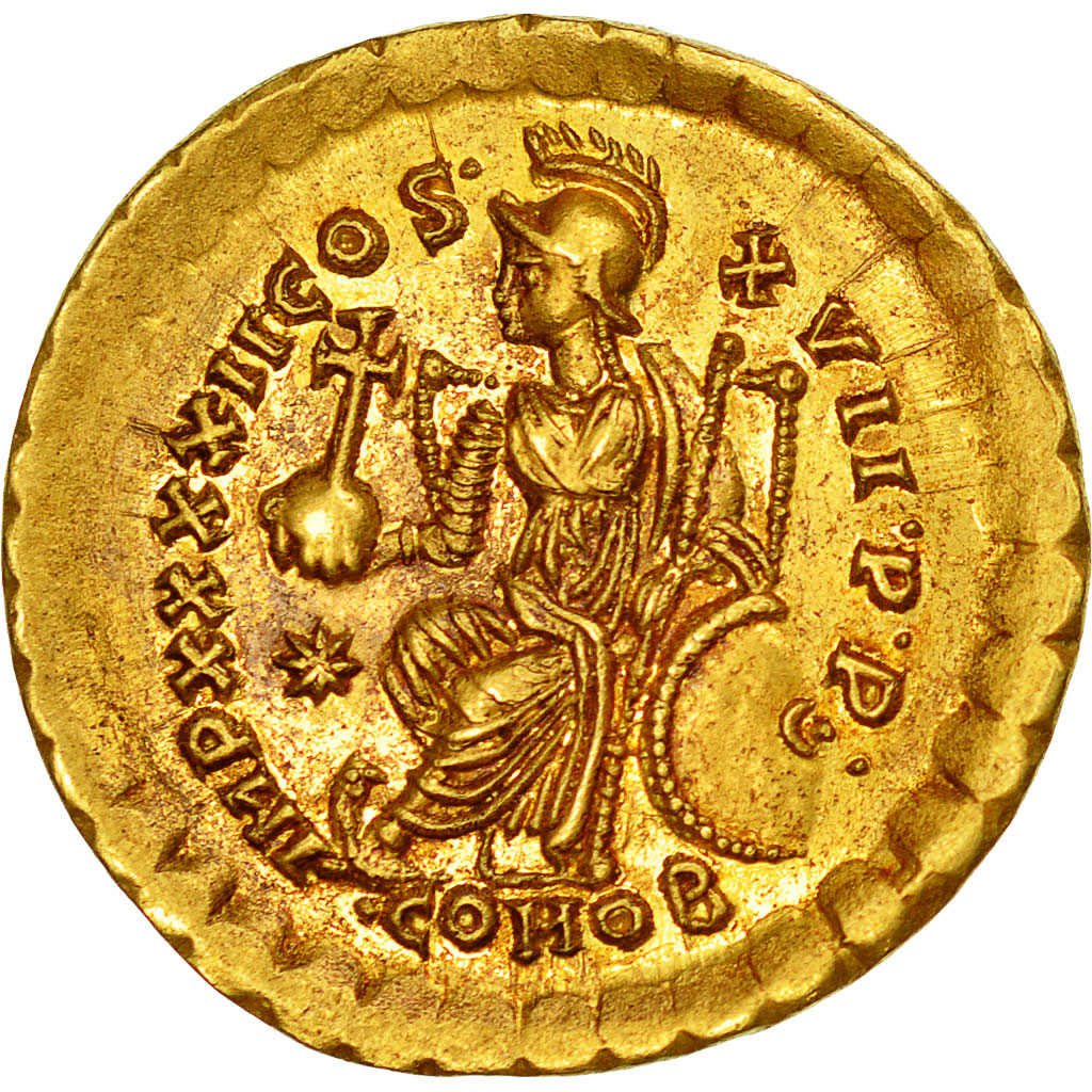 Coin, Aelia Pulcheria, Solidus, Constantinople, MS(65-70), Gold, RIC:295
