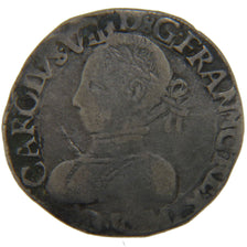 FRANCE, Teston, 1566, VG(8-10), Silver, Ciani #1356, 9.10
