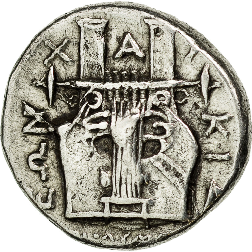 Moneta, Macedonia, Chalkidian League, Tetrobol, Olynthos, BB+, Argento