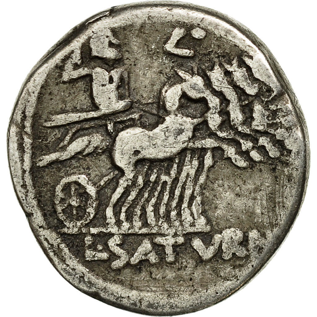 Appuleia, Denarius, Rome, MB+, Argento, Crawford:317/3b