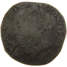 FRANCE, Teston, 1575, Lyons, F(12-15), Silver, Ciani #1360, 9.30
