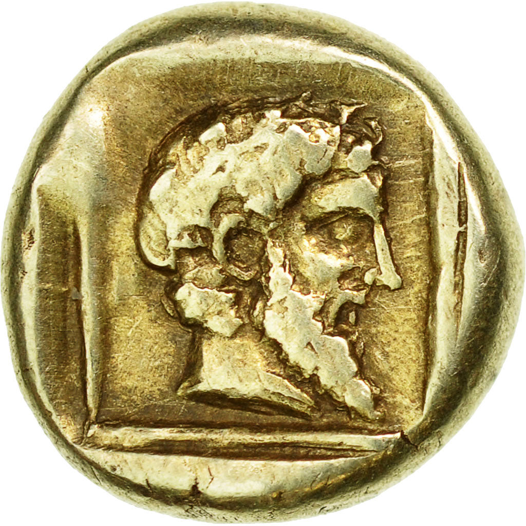 Coin, Lesbos, Mytilene, Hekte, AU(50-53), Electrum, HGC:6-977