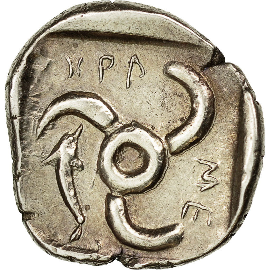 Coin, Lycia, Mithrapata, Diobol, AU(50-53), Silver, SNG Cop supp:476var