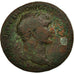 Trajan, Sesterce, Rome, TB, Bronze, RIC:564