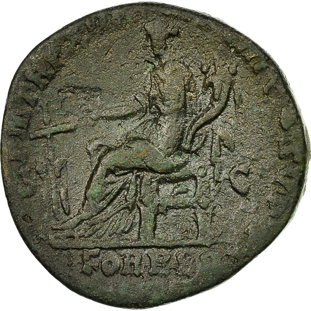 Commodus, Sesterzio, Rome, MB, Bronzo, RIC:513