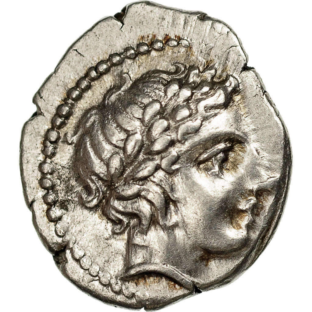 Monnaie, Macédoine, Ligue Chalcidienne, Tétrobole, Olynthe, SUP, Argent