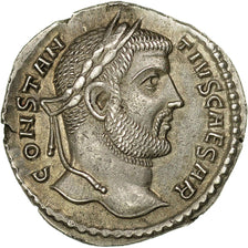 Constantius I, Argenteus, Siscia, MS(64), Silver, RIC:44a