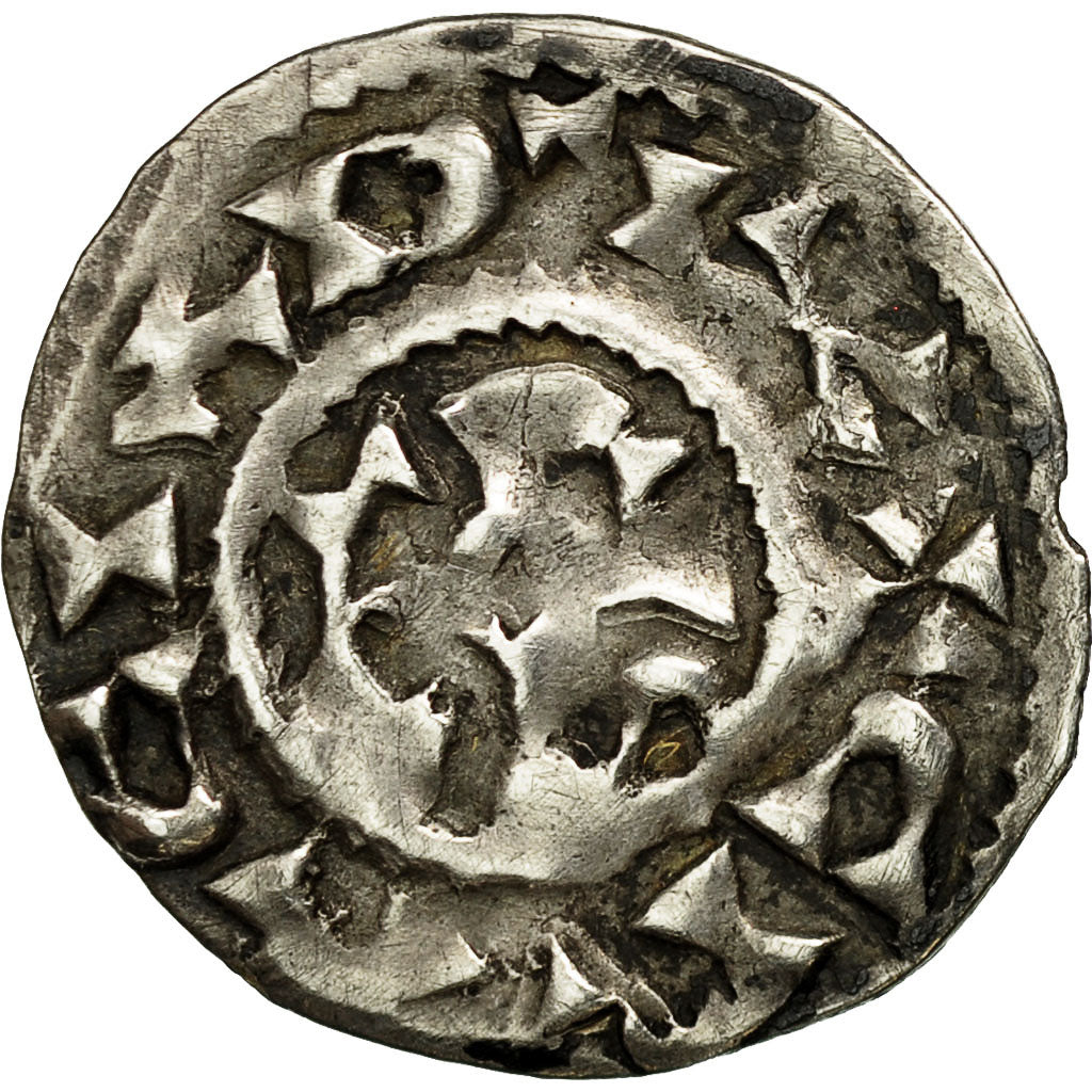 Coin, France, Denarius, Troyes, EF(40-45), Silver