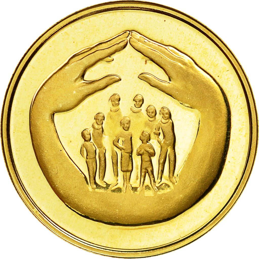 Belgium, Baudouin I, Module of 20 Francs, Village N°1 - Reine Fabiola, MS(65-70)