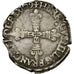 Coin, France, 1/8e Ecu, 1579, Nantes, VF(30-35), Silver, Ciani:1440