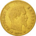 France, Napoleon III, 10 Francs, 1860, Paris, VF(20-25), Gold, KM:784.3