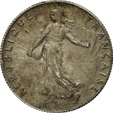 France, Semeuse, 50 Centimes, 1914, Paris, AU(50-53), Silver, KM:854
