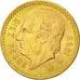 Mexico, 10 Pesos, 1959, Mexico City, MS(60-62), Gold, KM:473