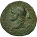 Monnaie, Néron, Semis, Lyon, TB, Bronze, RIC:428