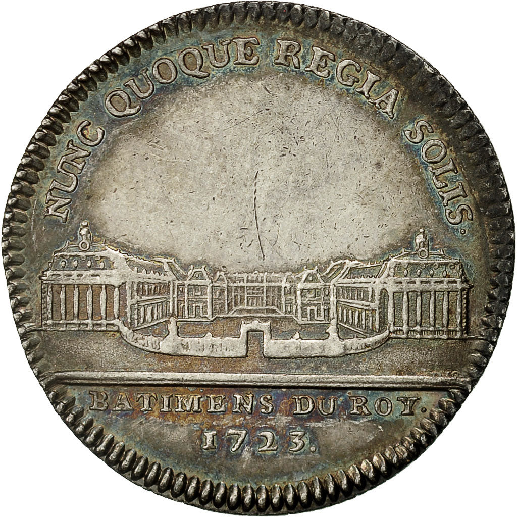 France, Token, Ile de France, Louis XV, 1723, AU(55-58), Silver, Feuardent:5946