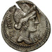 Coin, Plaetoria, Denarius, Rome, AU(50-53), Silver, Crawford:396/1a