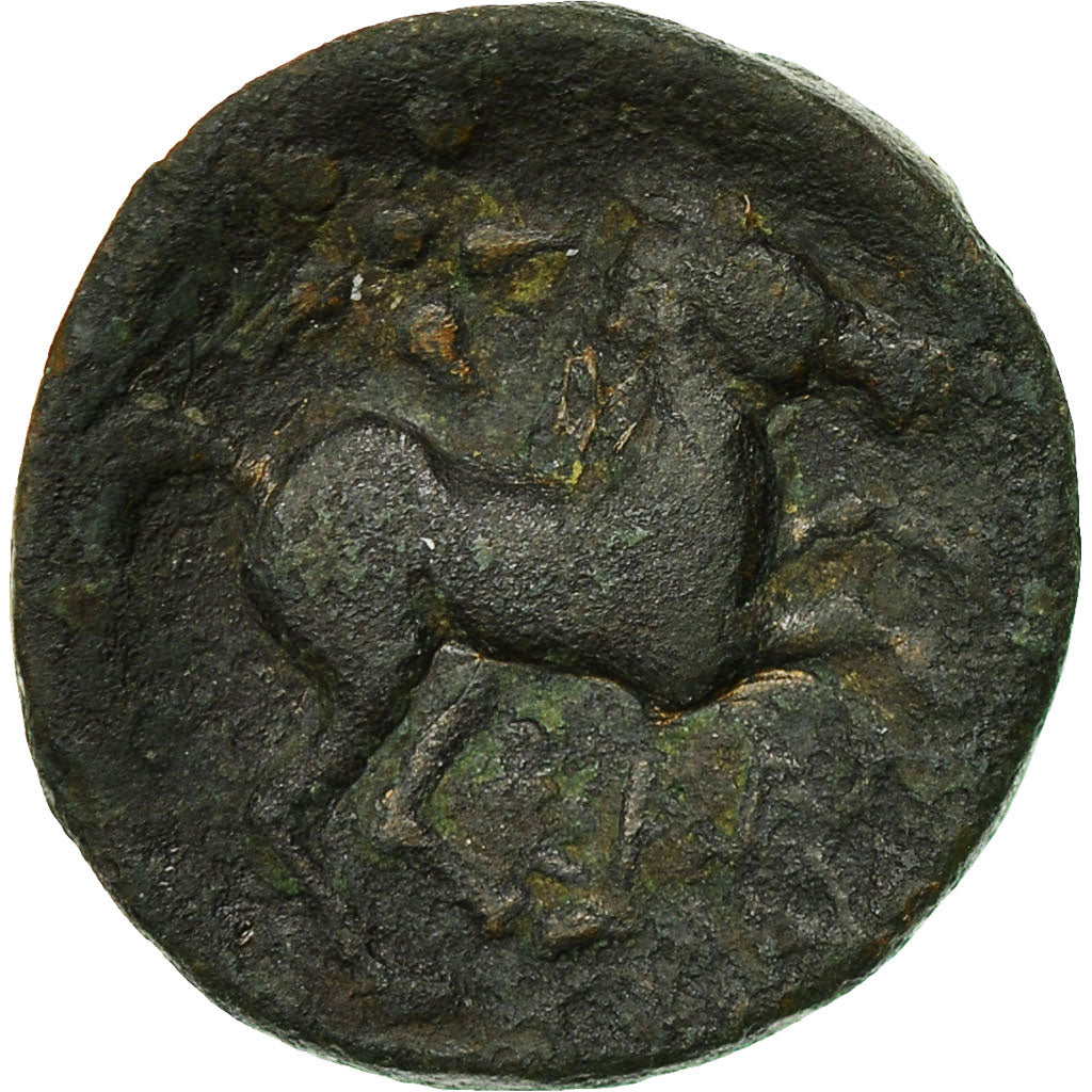 Moneta, Apulia, Salapia, Obol, BB, Bronzo