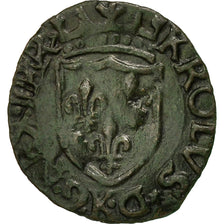Monnaie, Italie, Charles VIII, Cavallo, Aquila, TB+, Billon, Duplessy:626