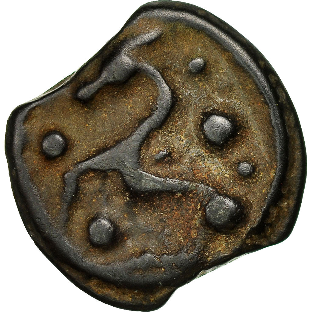 Coin, Senones, Potin, EF(40-45), Potin, Delestrée:2646