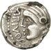 Santones, Fourrée Quinarius ARIVOS / SANTONOS, BB+, Argento, Delestrée:3265