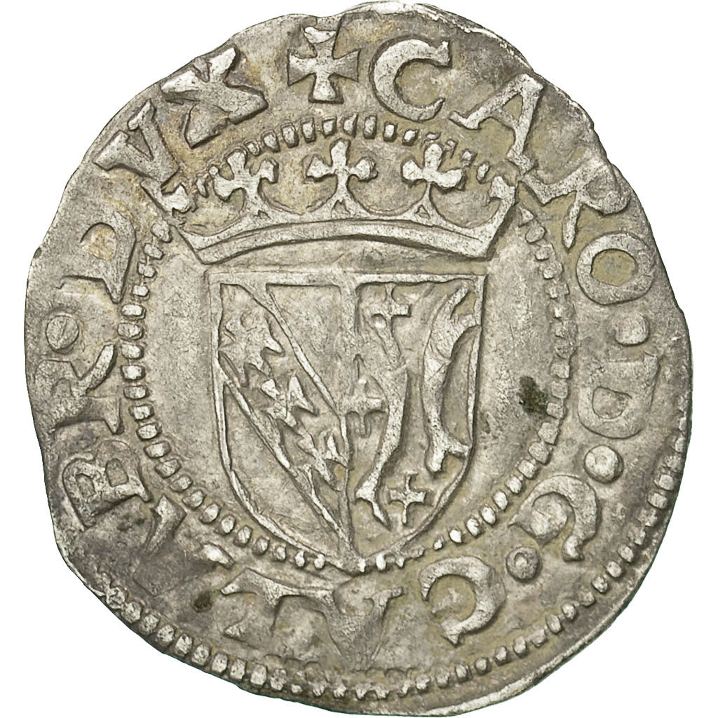 France, LORRAINE, Charles III, Sol, Nancy, EF(40-45), Billon, Boudeau:1537
