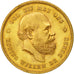Coin, Netherlands, William III, 10 Gulden, 1876, MS(63), Gold, KM:106