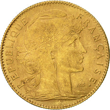Monnaie, France, Marianne, 10 Francs, 1911, Paris, TTB, Or, KM:846, Gadoury:1017