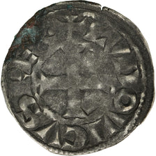 Coin, France, Louis VIII, Denier Tournois, VF(20-25), Billon, Duplessy:188