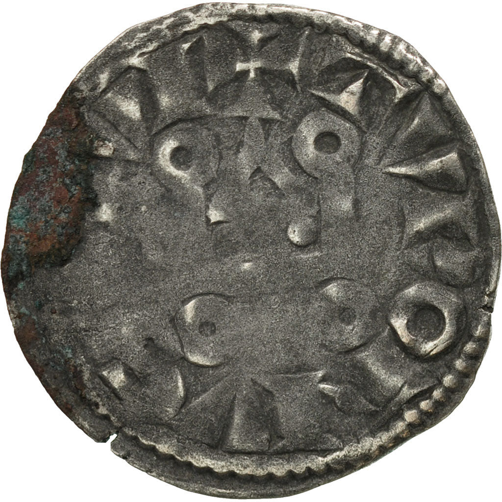 Coin, France, Louis VIII, Denier Tournois, VF(20-25), Billon, Duplessy:188