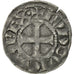 Moneda, Francia, Louis VIII, Denier Tournois, MBC, Vellón, Duplessy:188
